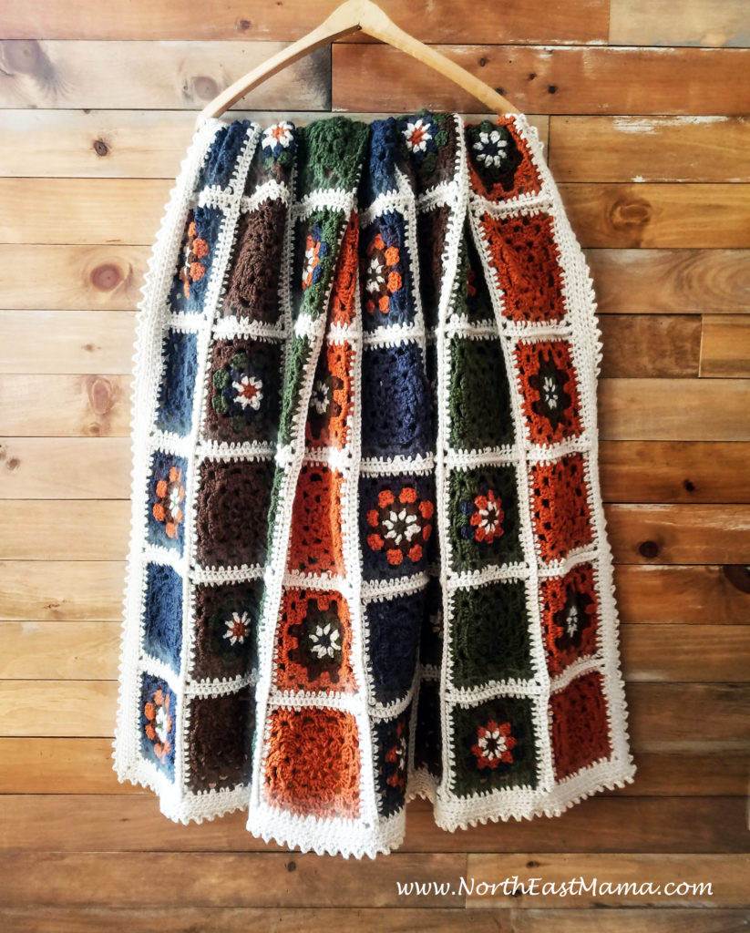 A Granny Square Blanket - NorthEastMama