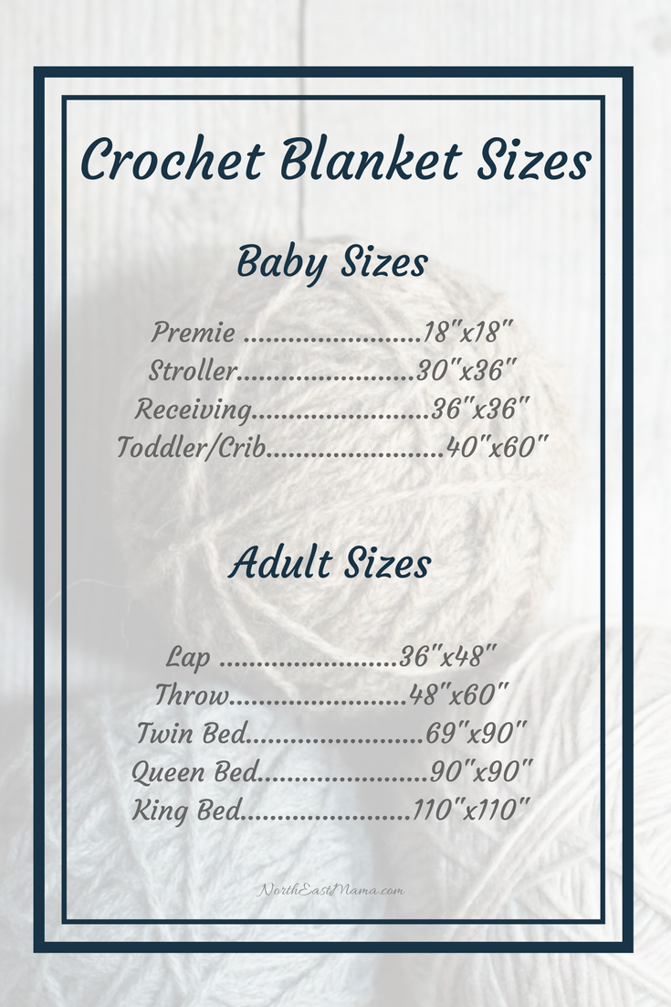 Blanket Measurement Chart