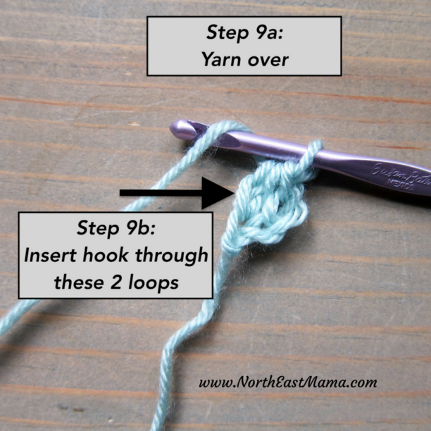 Tutorial: Foundation Half Double Crochet (FHDC) - NorthEastMama